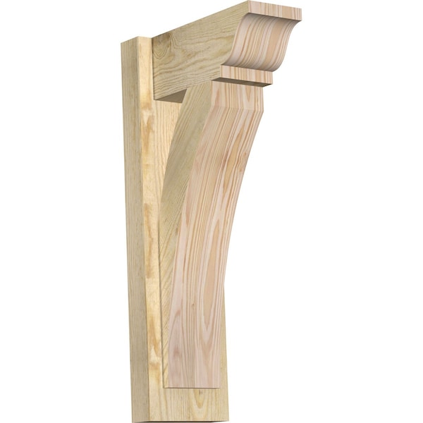 Ekena Millwork Thorton Traditional Rough Sawn Outlooker, Douglas Fir, 6"W x 12"D x 24"H OUT06X12X24THR01RDF - main